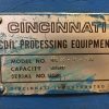 60″ UNCOILER by CINCINNATI